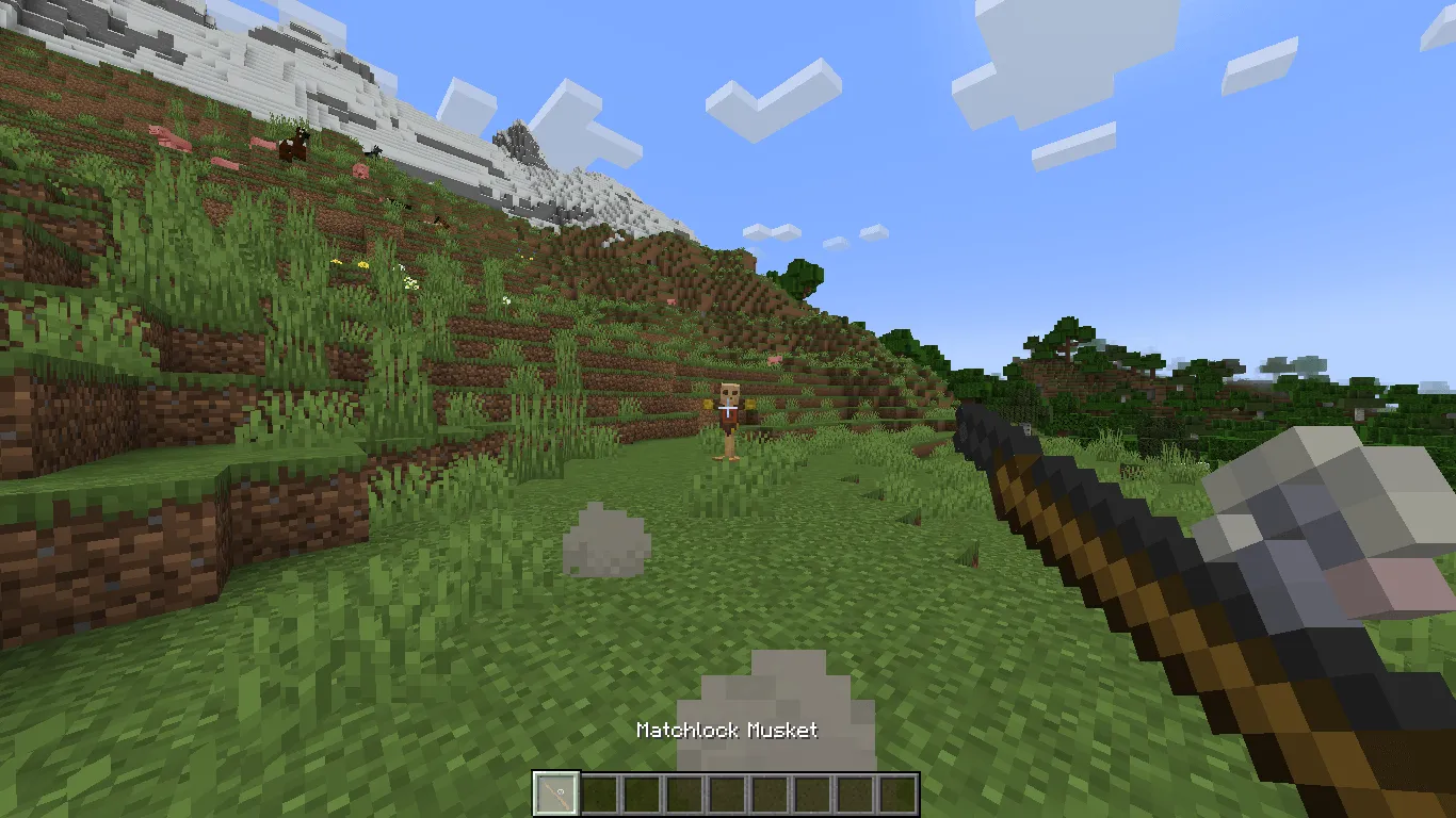Epic Knights: Artilleries and Firearms — скриншот 2 (Моды, Minecraft)