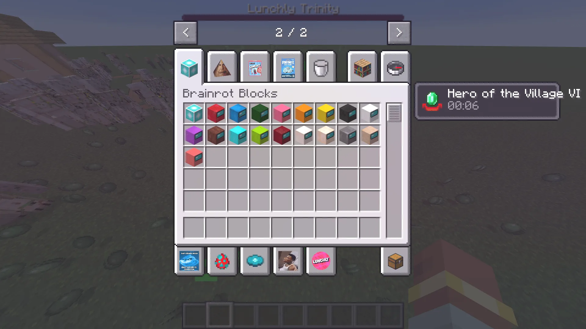 Brainrot+, Моды, Minecraft