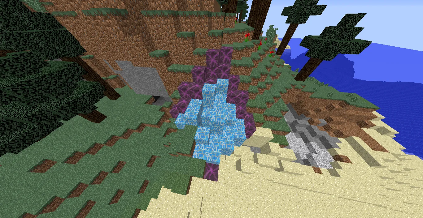 Viral blocks — скриншот 1 (Моды, Minecraft)