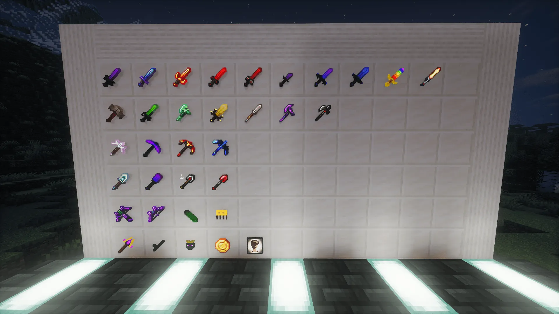 Mystical Weapons Pack, Текстуры, Minecraft
