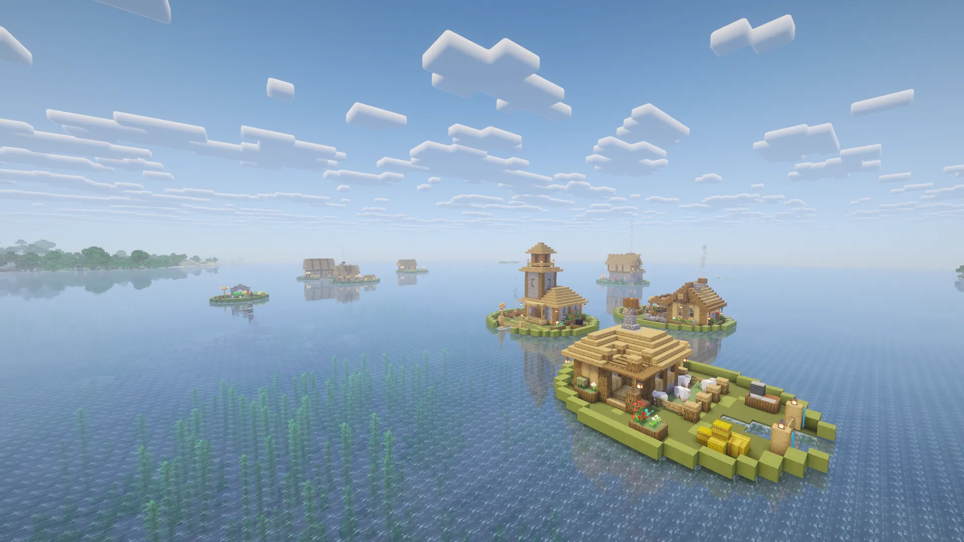 Ocean Lily Pad Village, Моды, Minecraft
