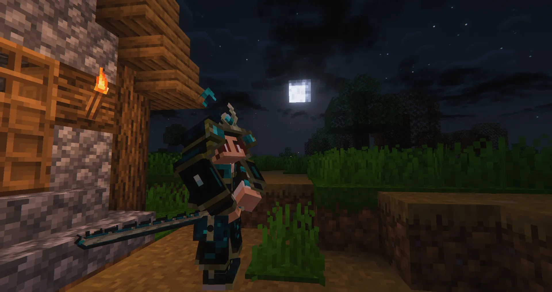 Wizard Samurai - Iron's Spells Addon x Samurai Dynasty, Моды, Minecraft