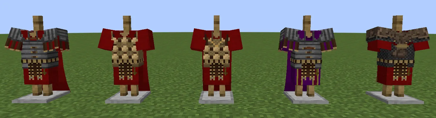 Roman Craft: Armors, Weapons and Shield [Forge and NeoForge], Моды, Minecraft