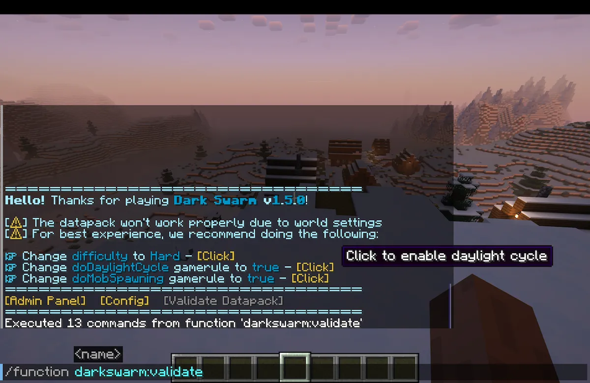 Dark Swarm — скриншот 10 (Текстуры, Minecraft)