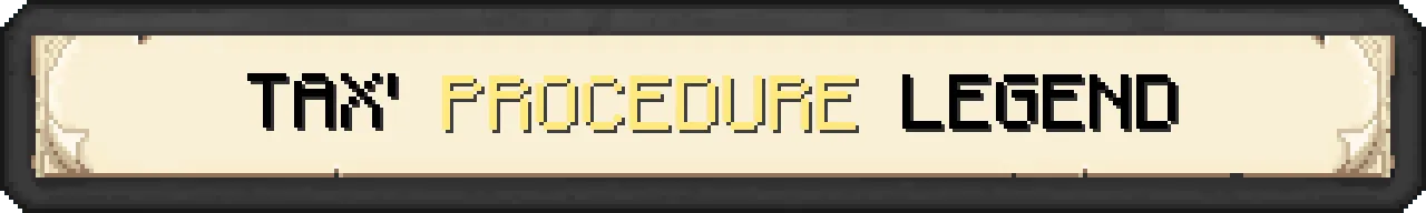 Tax' Procedure Legend — скриншот 1 (Текстуры, Minecraft)