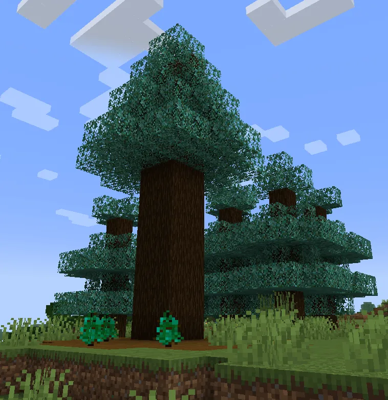 Better Pines + Bushy + Red Pines, Текстуры, Minecraft