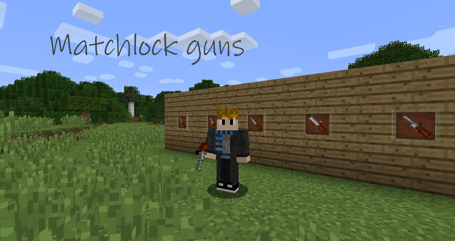 Matchlock Guns, Моды, Minecraft