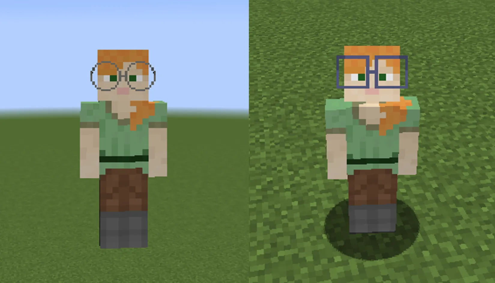 Leatherless Armor and Glasses — скриншот 5 (Текстуры, Minecraft)