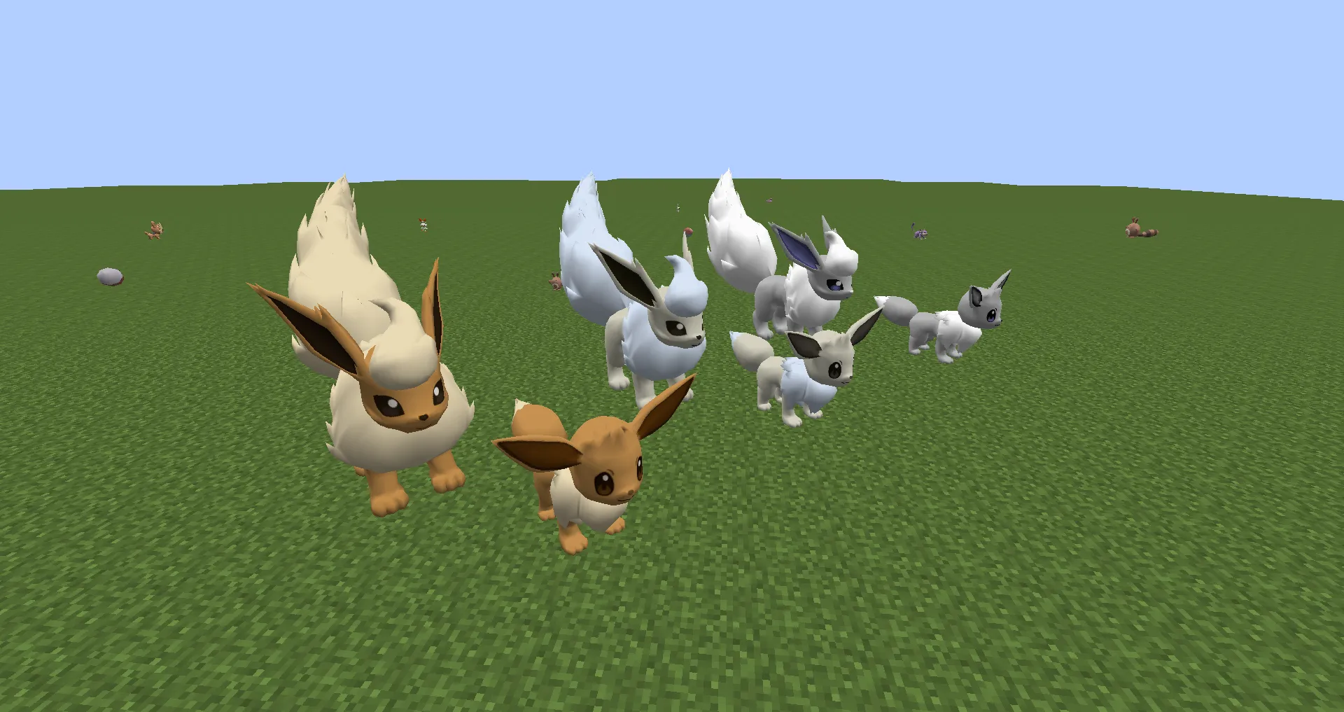 ExtraEeveelutions | Datapack — скриншот 1 (Текстуры, Minecraft)