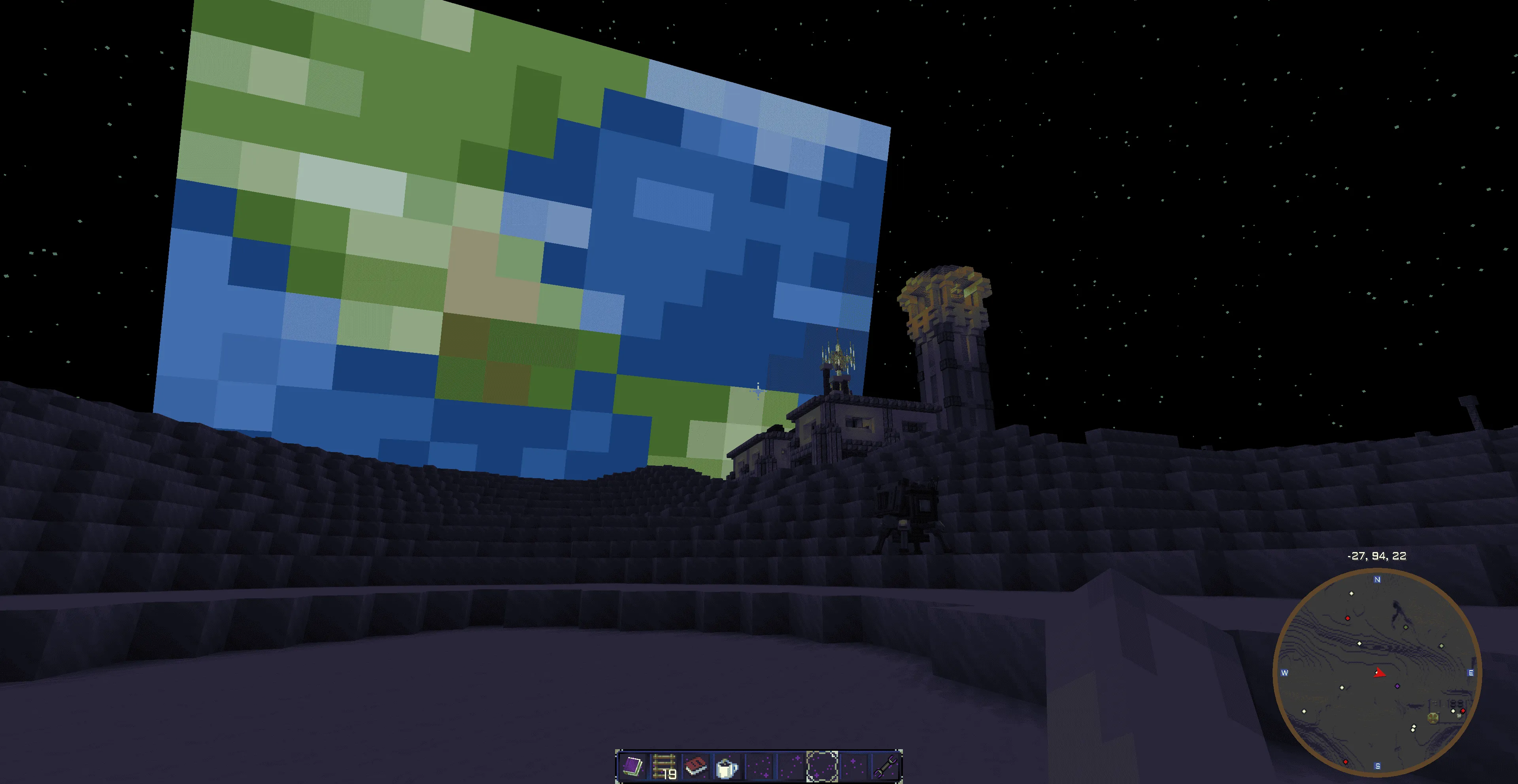 Multiversal Misadventures - The Blockhead's Guide to the Galaxy — скриншот 2 (Модпаки, Minecraft)