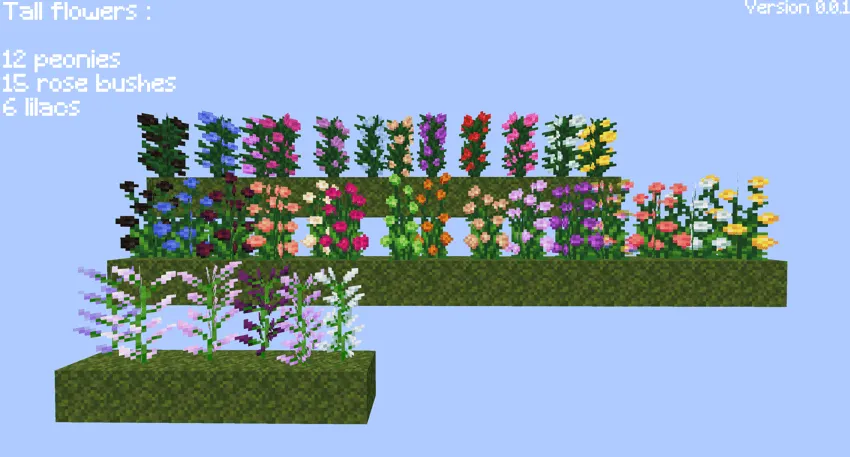 Bunch'a Flowers — скриншот 2 (Моды, Minecraft)