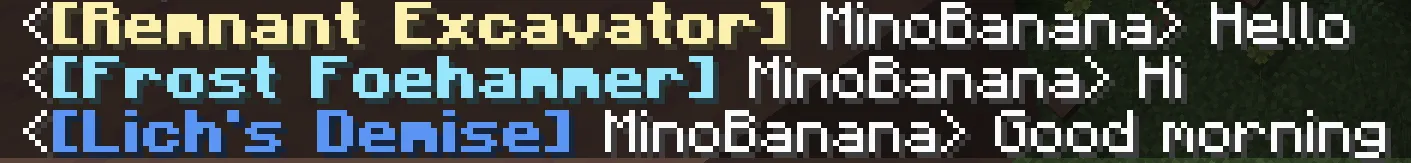 Boss Titles, Моды, Minecraft