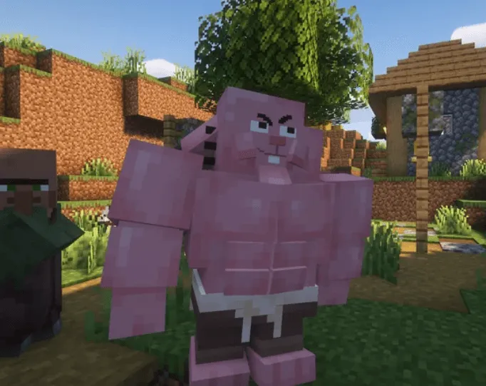 Gigachad Richard — скриншот 2 (Текстуры, Minecraft)