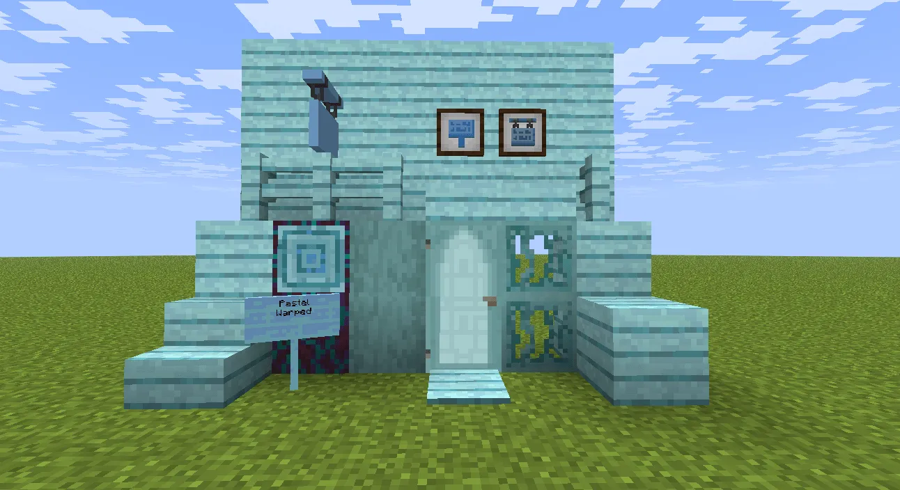 Pastel Warped & Crimson Planks, Текстуры, Minecraft