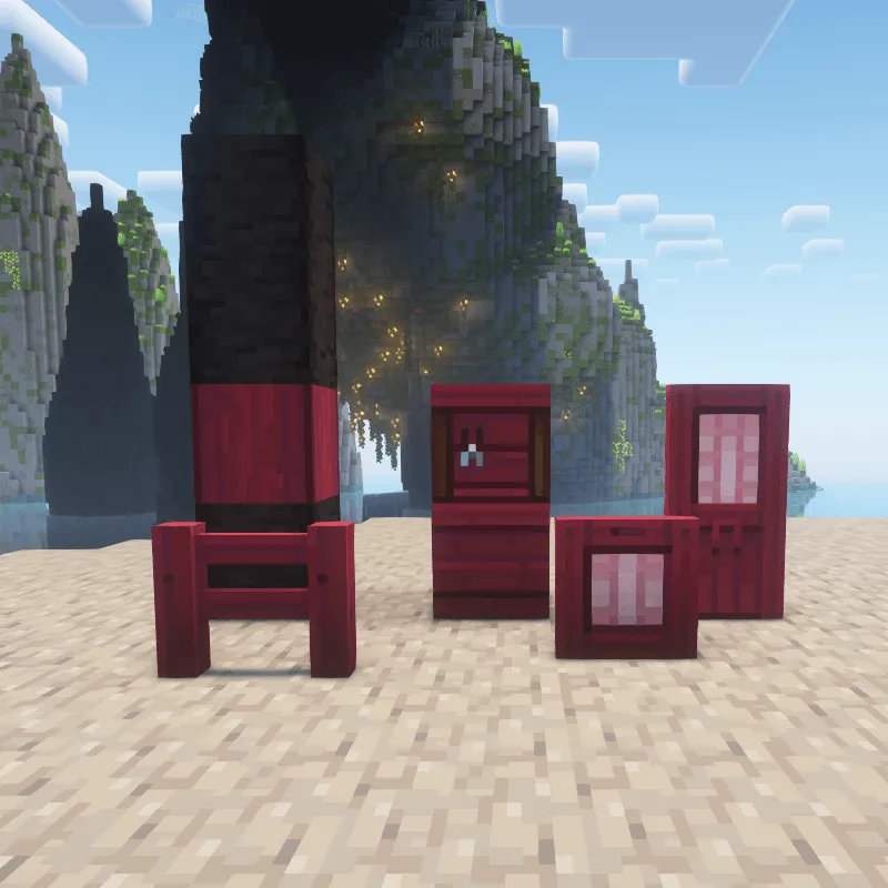 Whimscape x Oh The Biomes We've Gone — скриншот 7 (Текстуры, Minecraft)