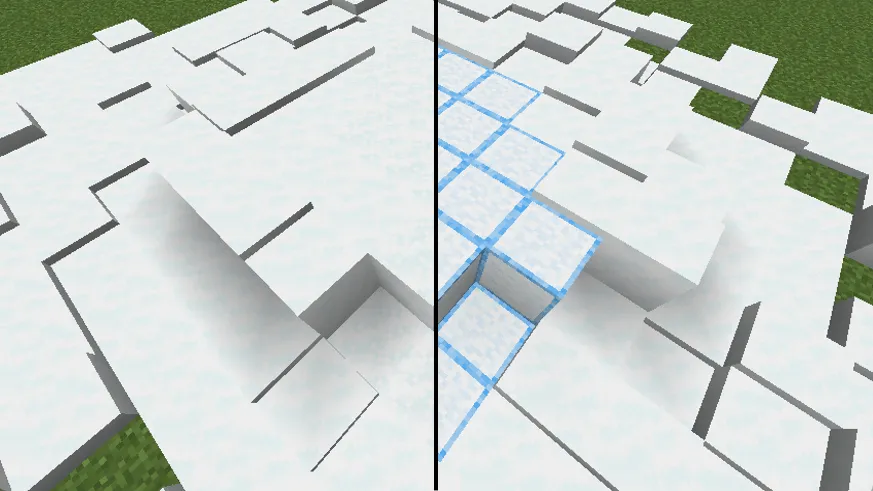 Evident Powder Snow — скриншот 3 (Текстуры, Minecraft)