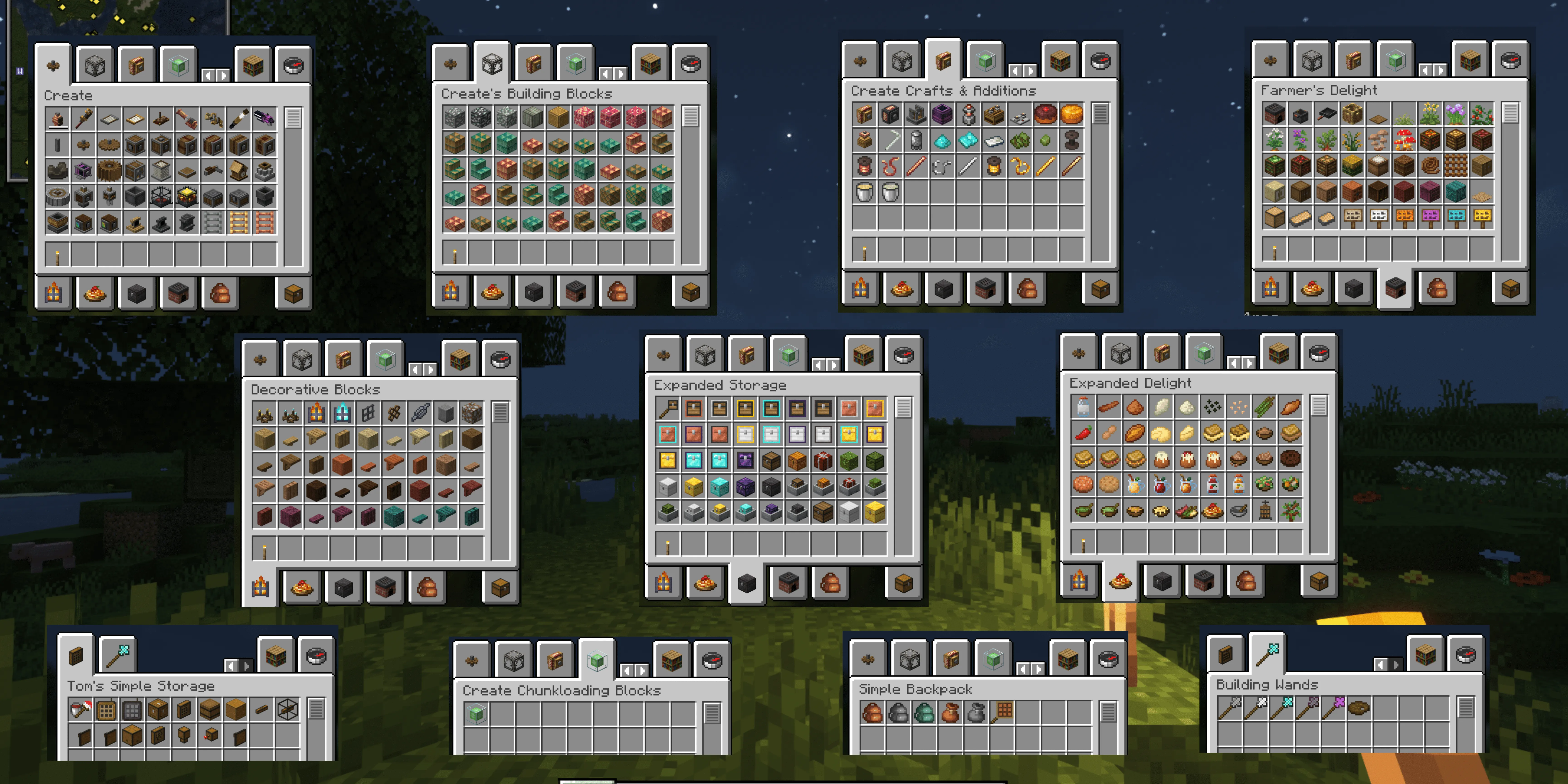 Create Fabulously [Fabric] — скриншот 2 (Модпаки, Minecraft)