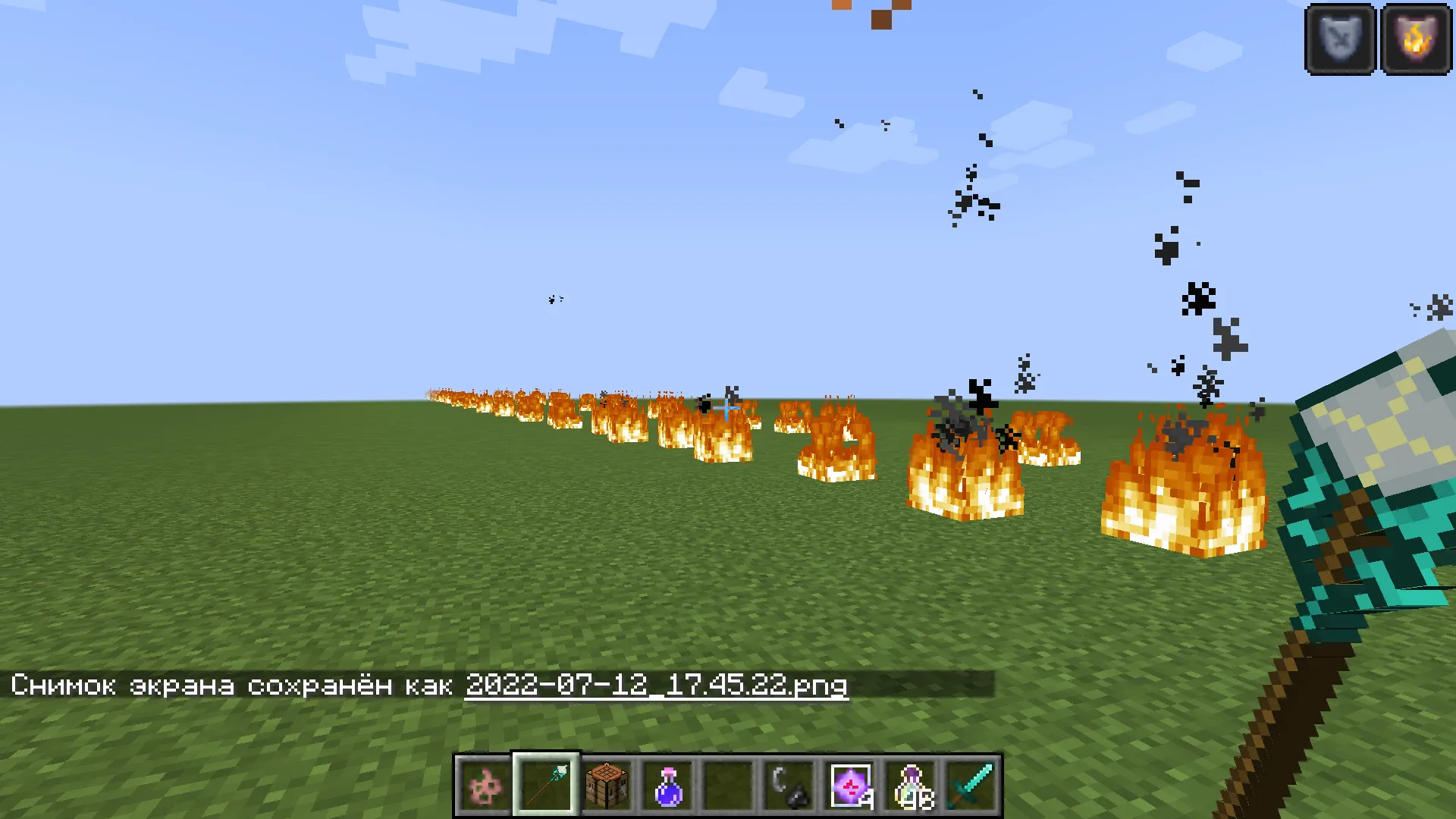 Advanced lightning staff, Моды, Minecraft
