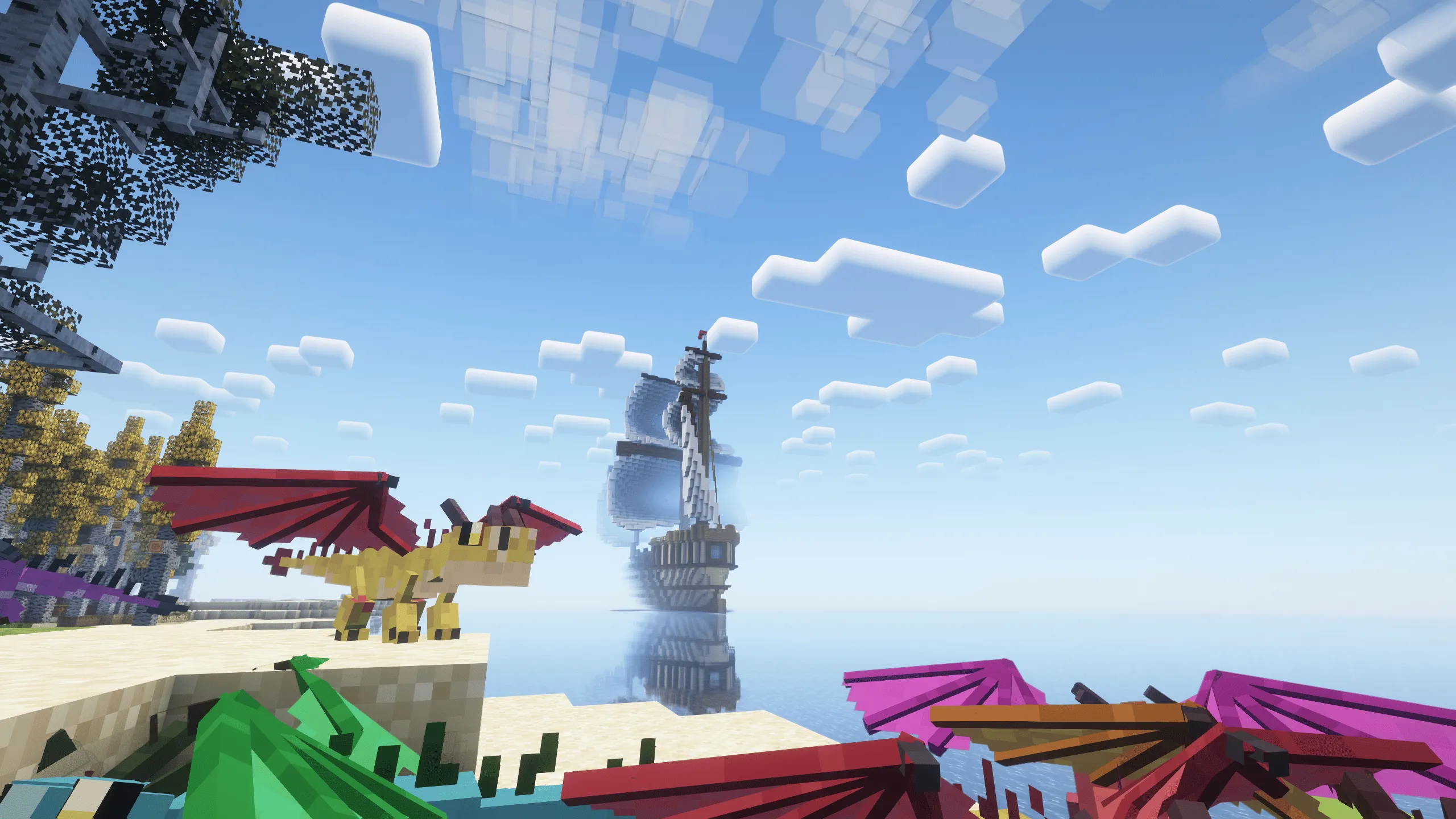 How to Train Your Dragon [HTTYD for 1.20.1] - Inspired in HTTYD Saga — скриншот 2 (Модпаки, Minecraft)