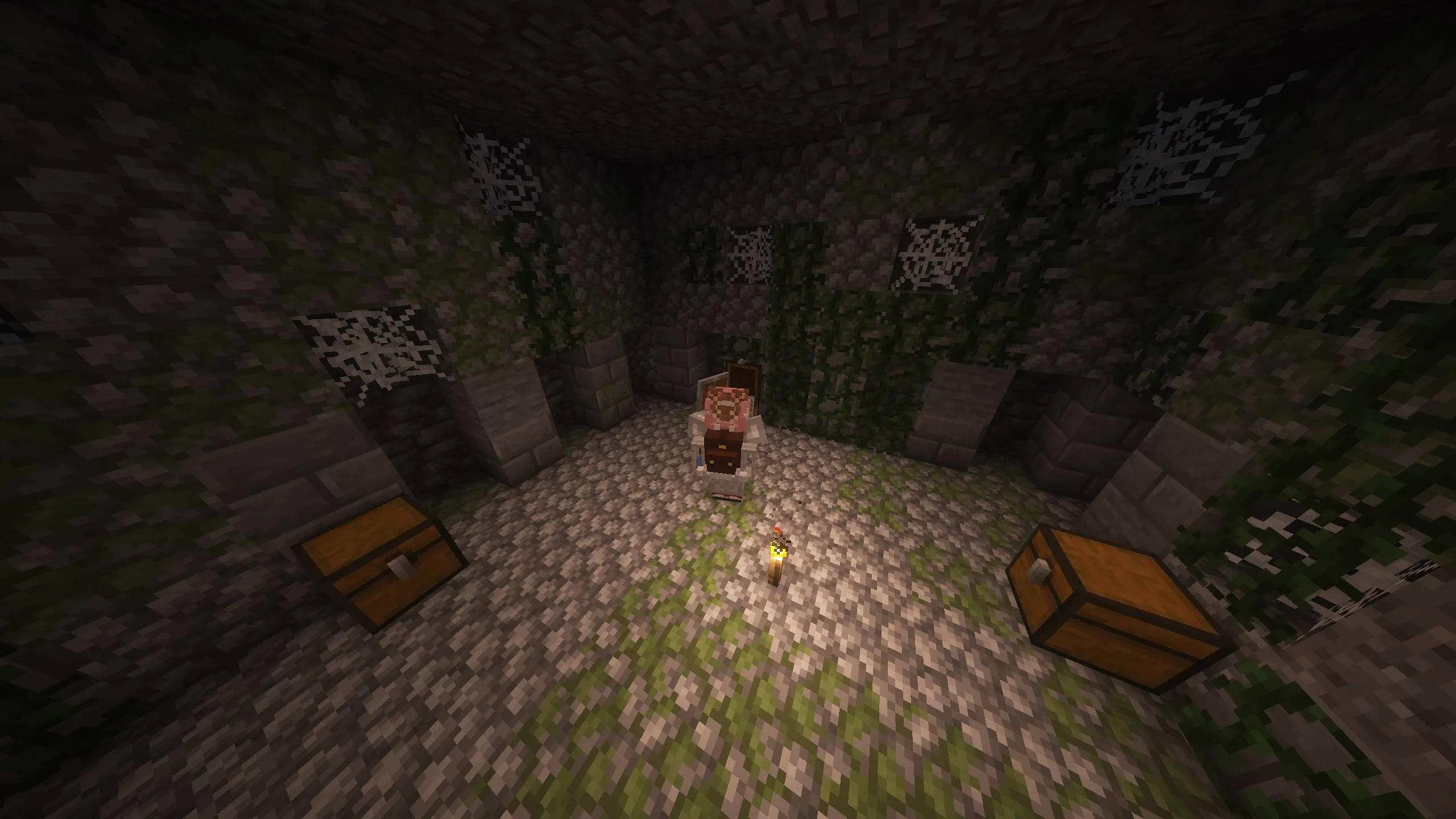 Spores Infection Out Breaks : 100 days (curseforge) — скриншот 1 (Модпаки, Minecraft)