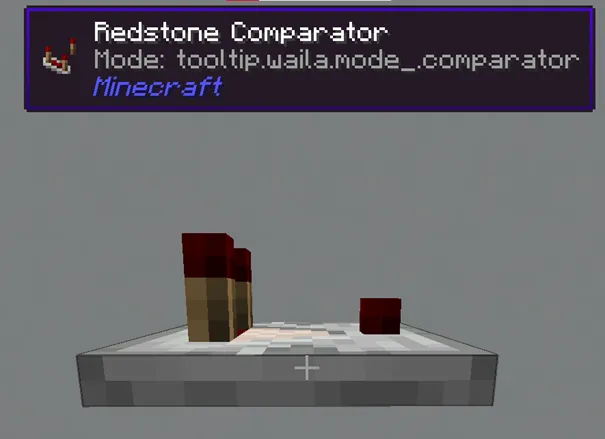 Waila JEI Comparator Language Fix — скриншот 1 (Текстуры, Minecraft)