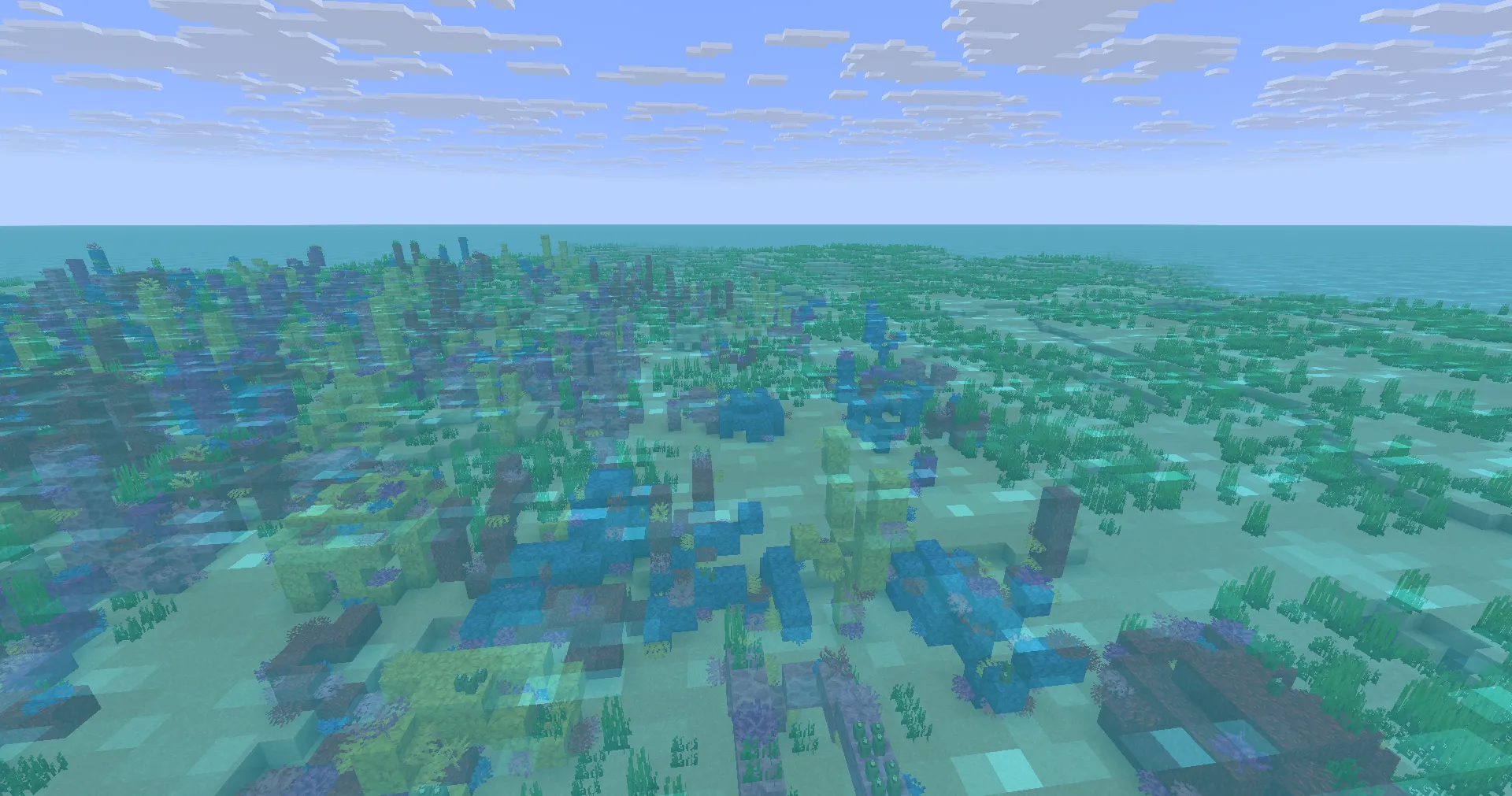 Warm Ocean Only World (No Sea Structures), Дата-паки, Minecraft