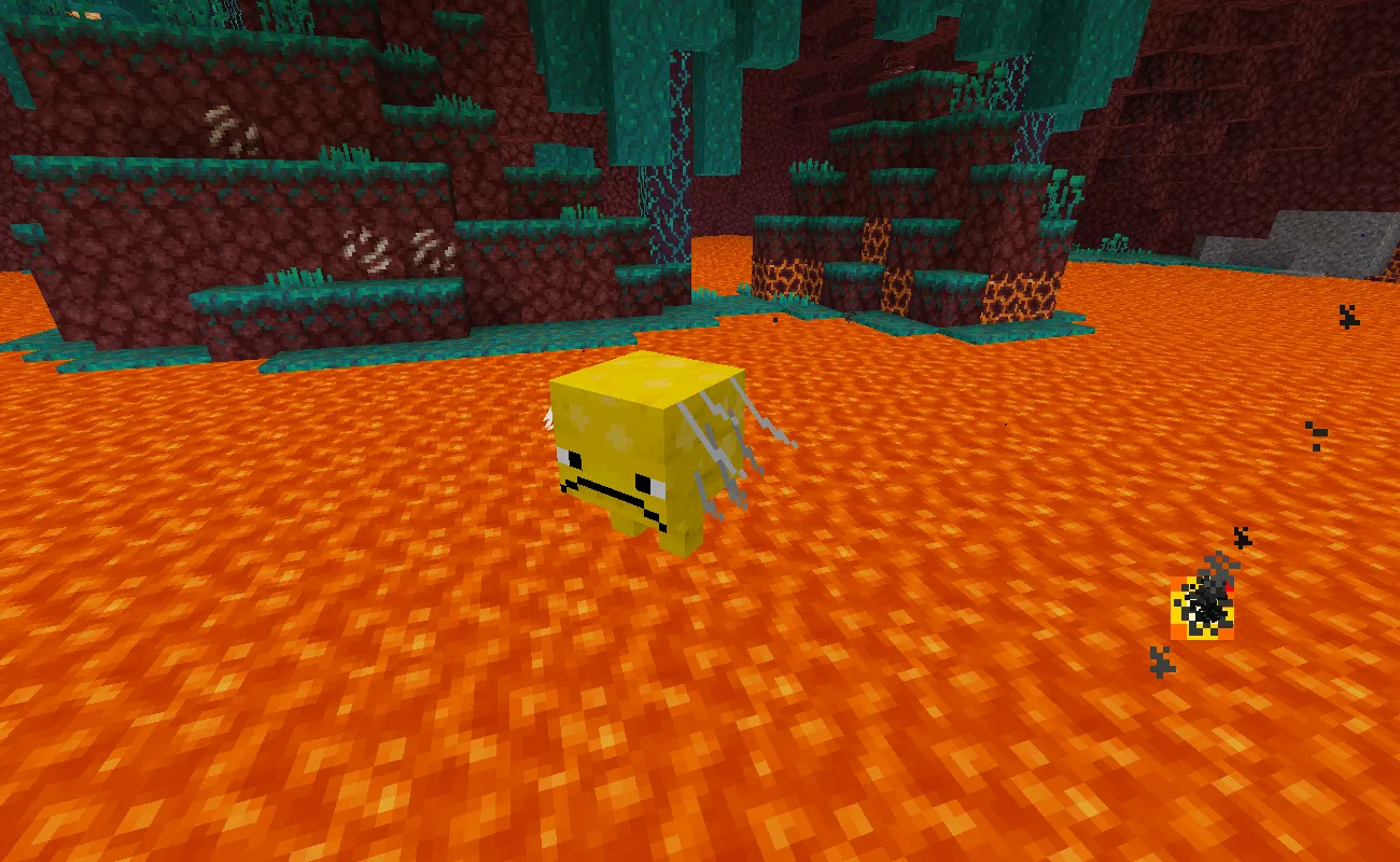 Strider Variants and Better Spiders — скриншот 6 (Текстуры, Minecraft)