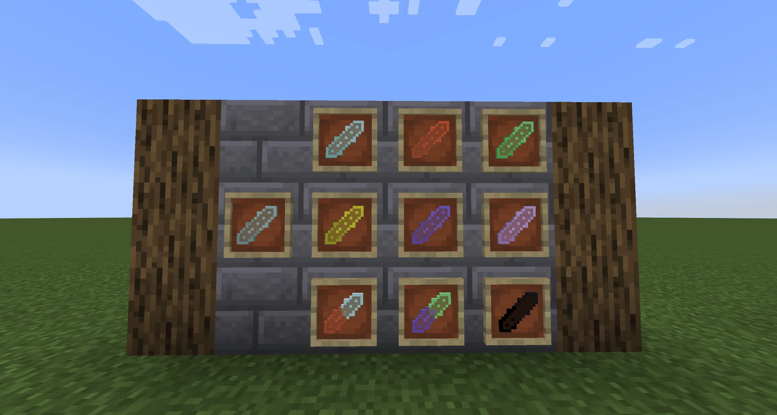 Elemental Weaponry — скриншот 1 (Моды, Minecraft)