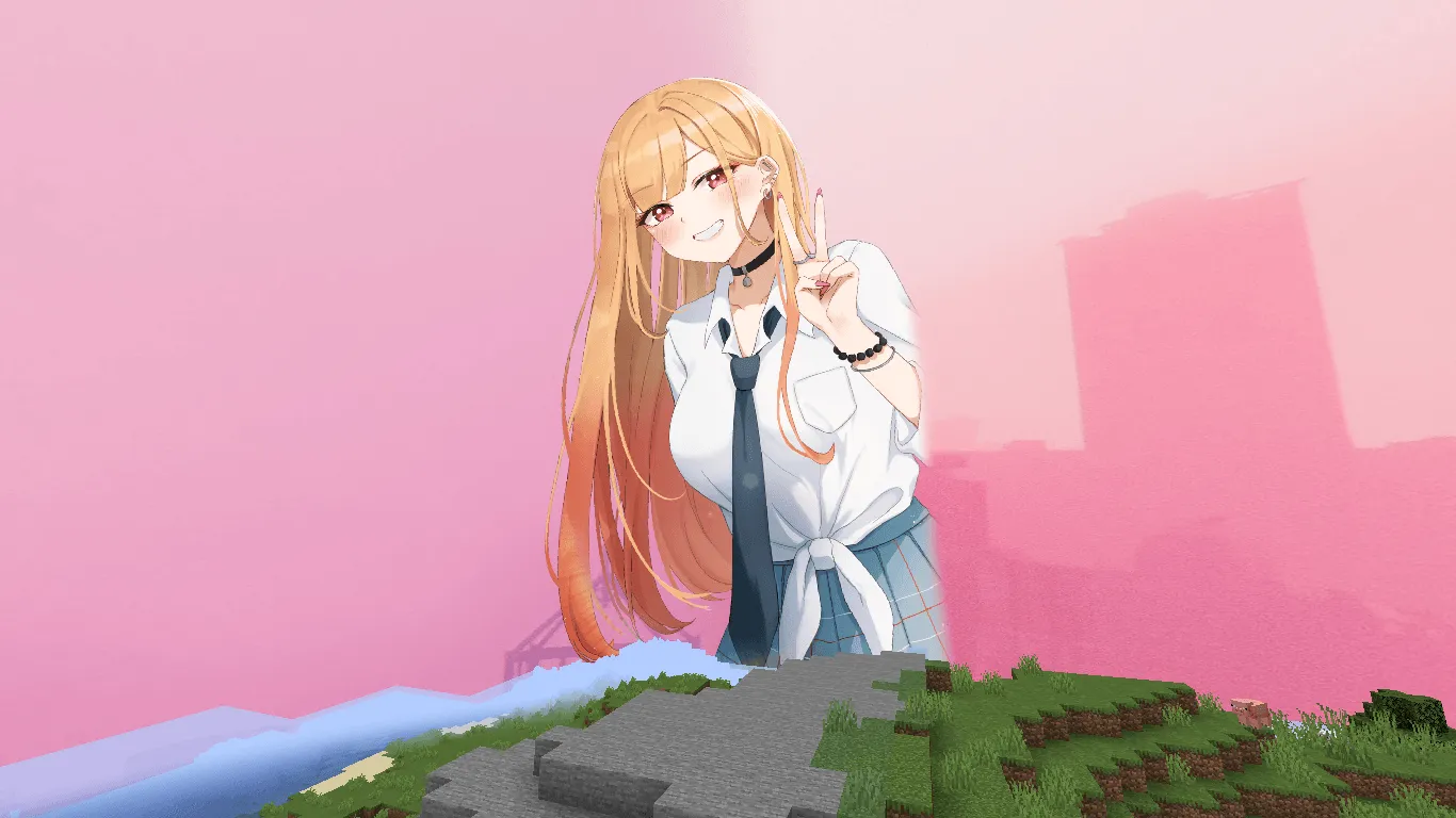 Marin Kitagawa — скриншот 8 (Текстуры, Minecraft)