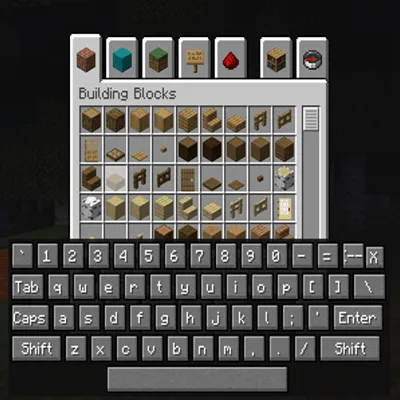 On-Screen Keyboard, Моды, Minecraft