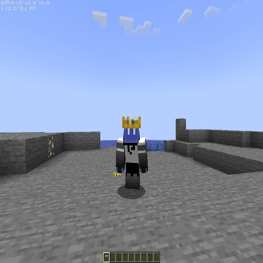 Technoblade's Golden Crown, Текстуры, Minecraft