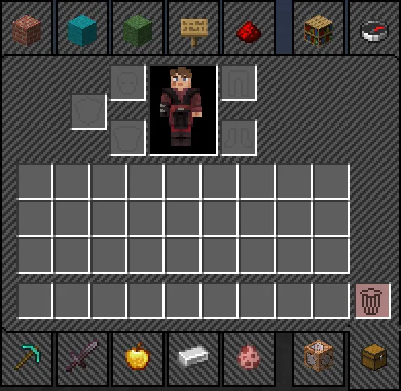 Sesto elemento GUI, Текстуры, Minecraft