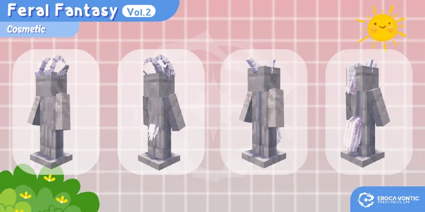 Feral Fantasy Vol.2 [Java], Кастомизации, Minecraft