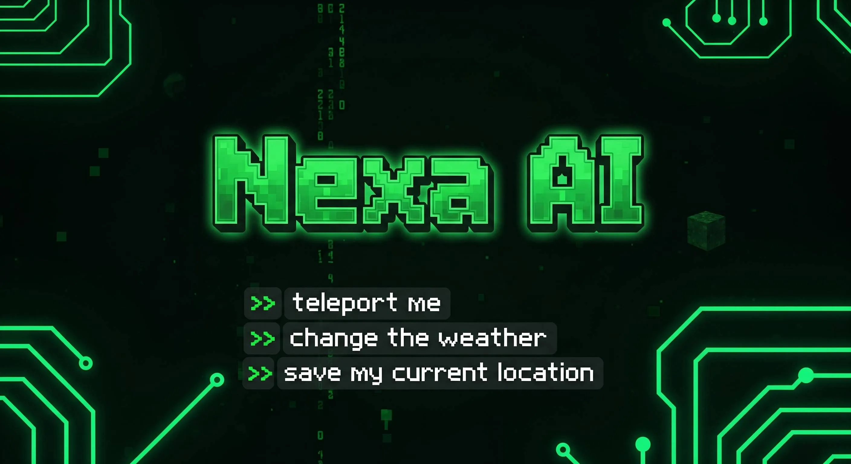 Nexa AI Chat, Моды, Minecraft