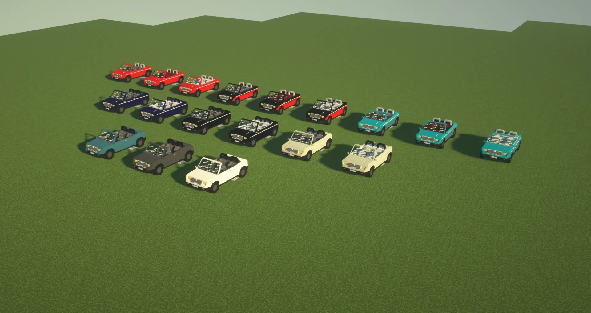 Immersive Vehicles Trin Civil Pack V3 — скриншот 6 (Моды, Minecraft)