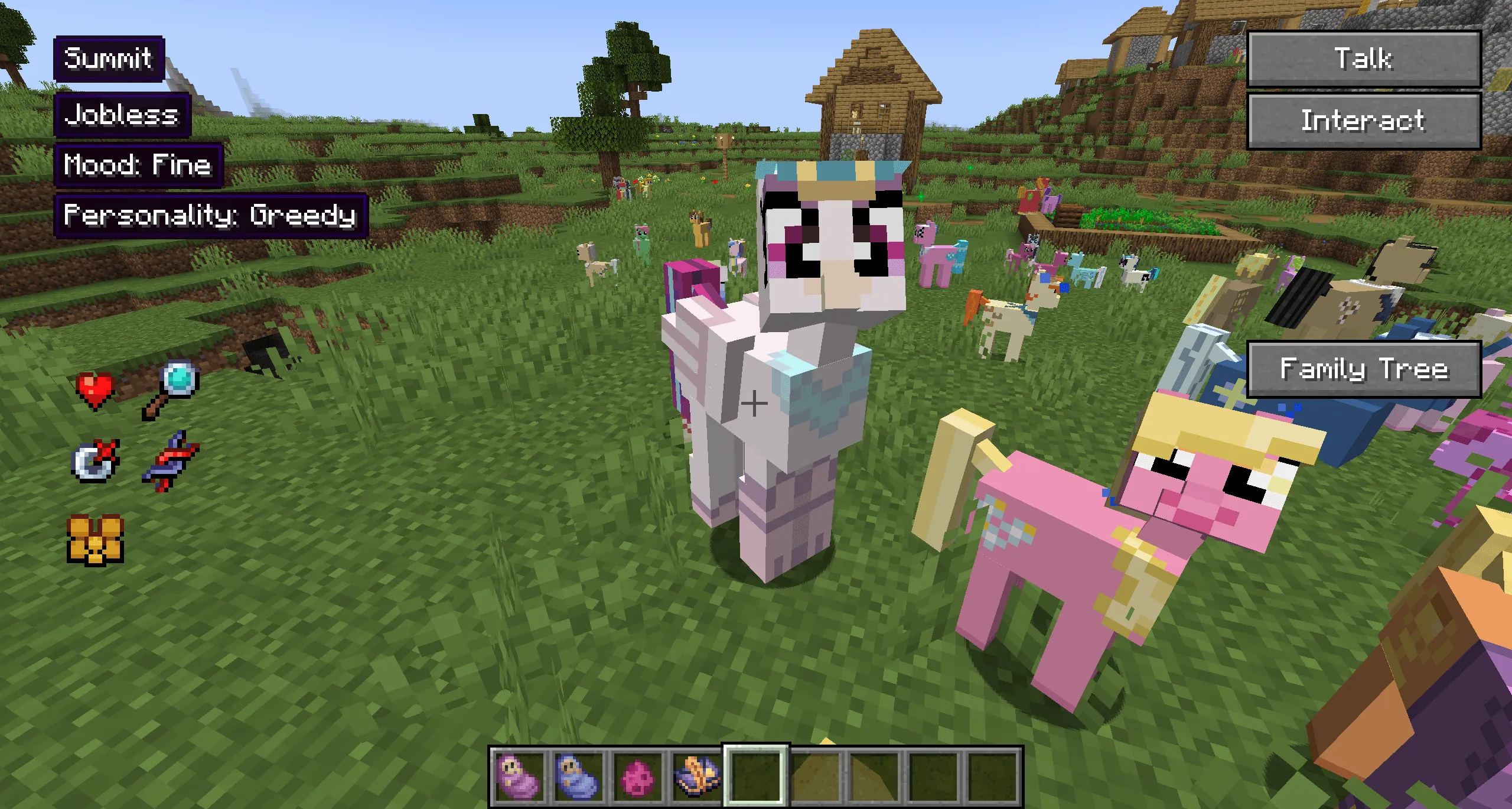 Mine Little Pony -  Ponycraft's Lives & Tails!, Моды, Minecraft
