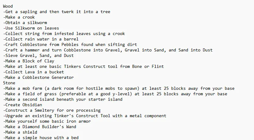 Void Factory V, Модпаки, Minecraft