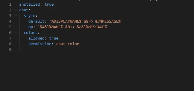 ModifiedChat - Custom Chat Style — скриншот 1 (Плагины, Minecraft)