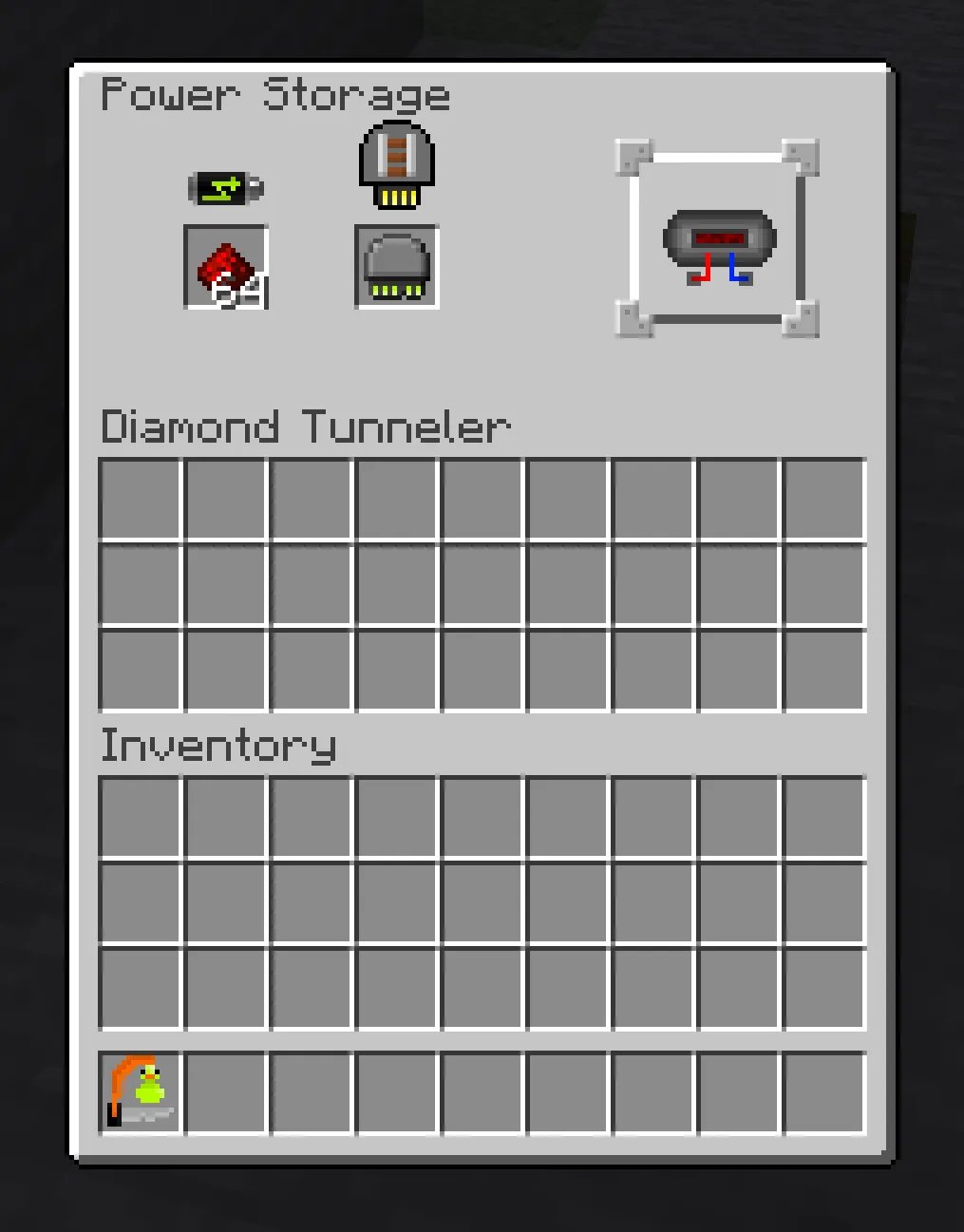 Tunneler, Моды, Minecraft