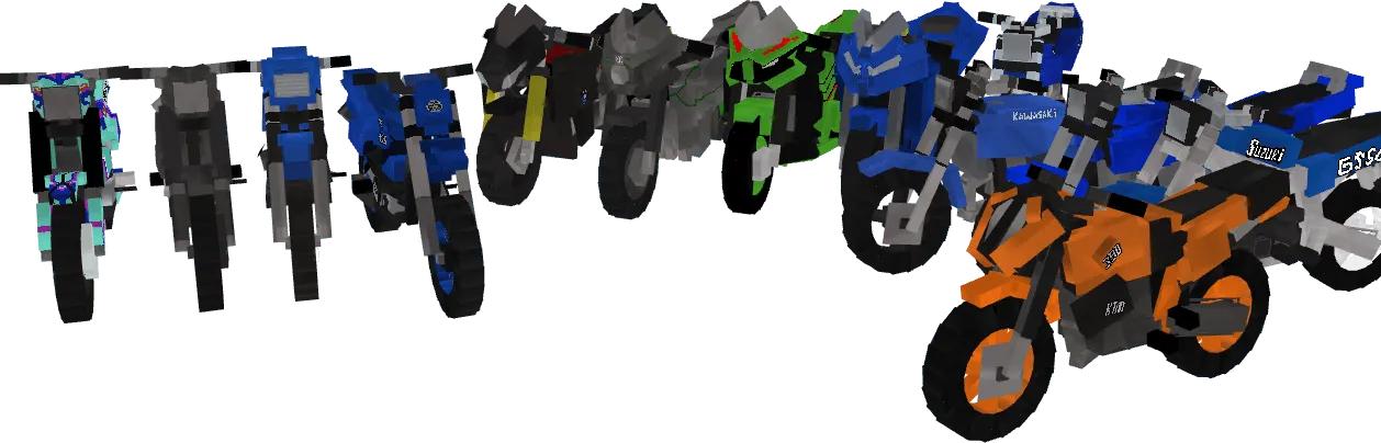 Blocky Bikes — скриншот 7 (Моды, Minecraft)