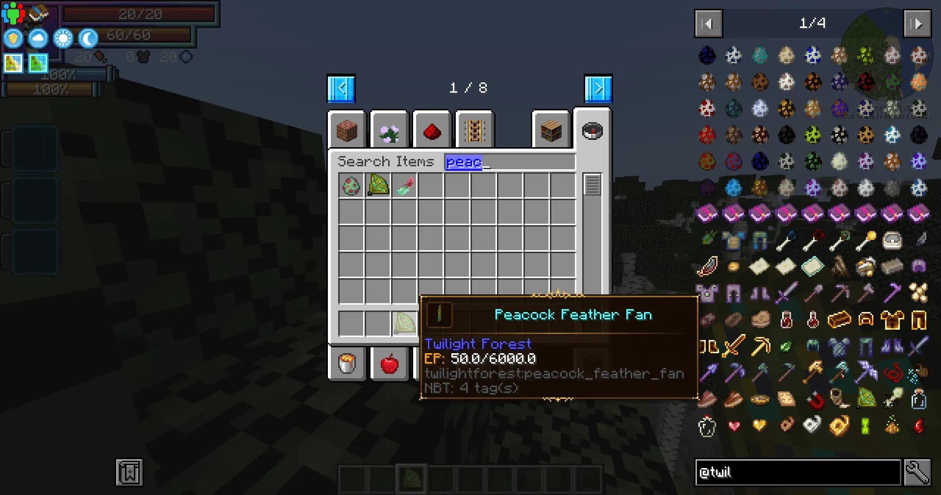 Twilight Forest x Tensura: Reincarnated | EP for Armour, Tools and Weapons, Дата-паки, Minecraft