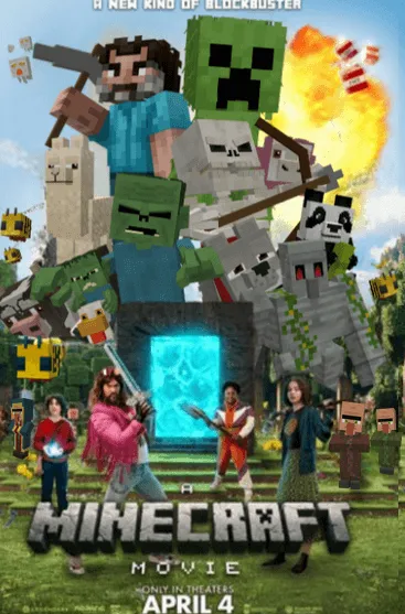 A Minecaft Movie Mobs, Текстуры, Minecraft