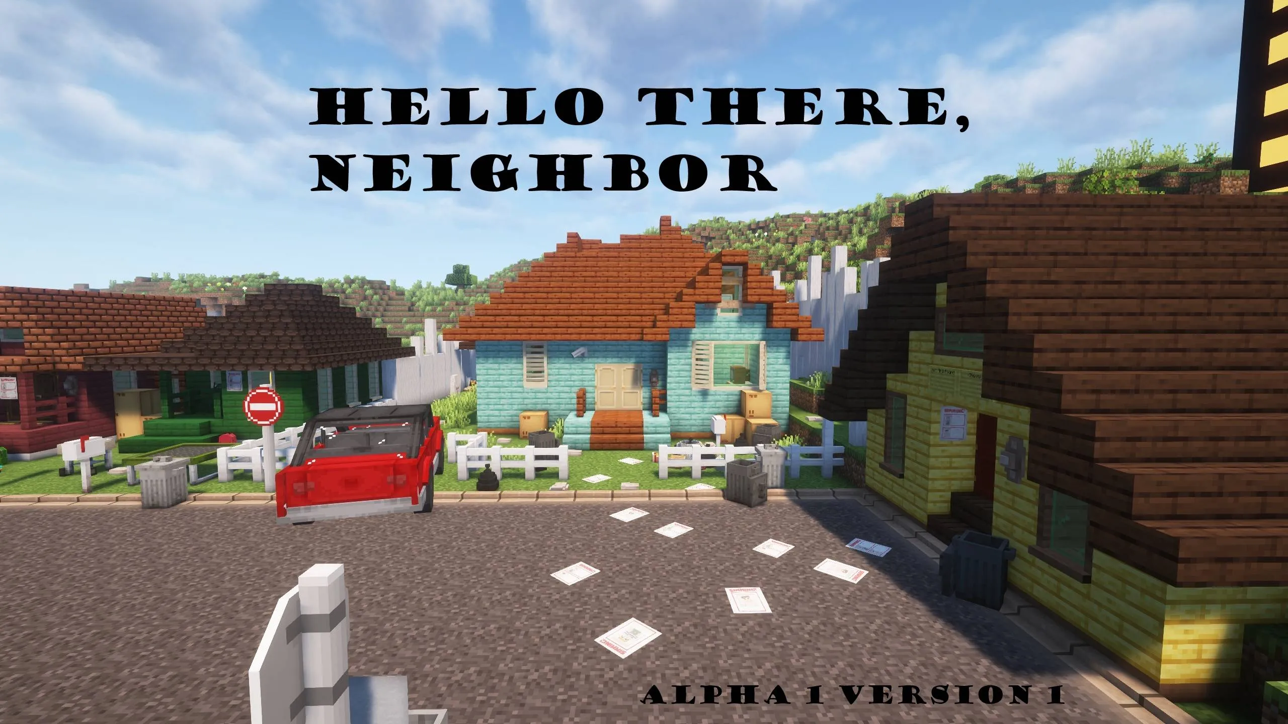 Hello there, Neighbor — скриншот 1 (Модпаки, Minecraft)