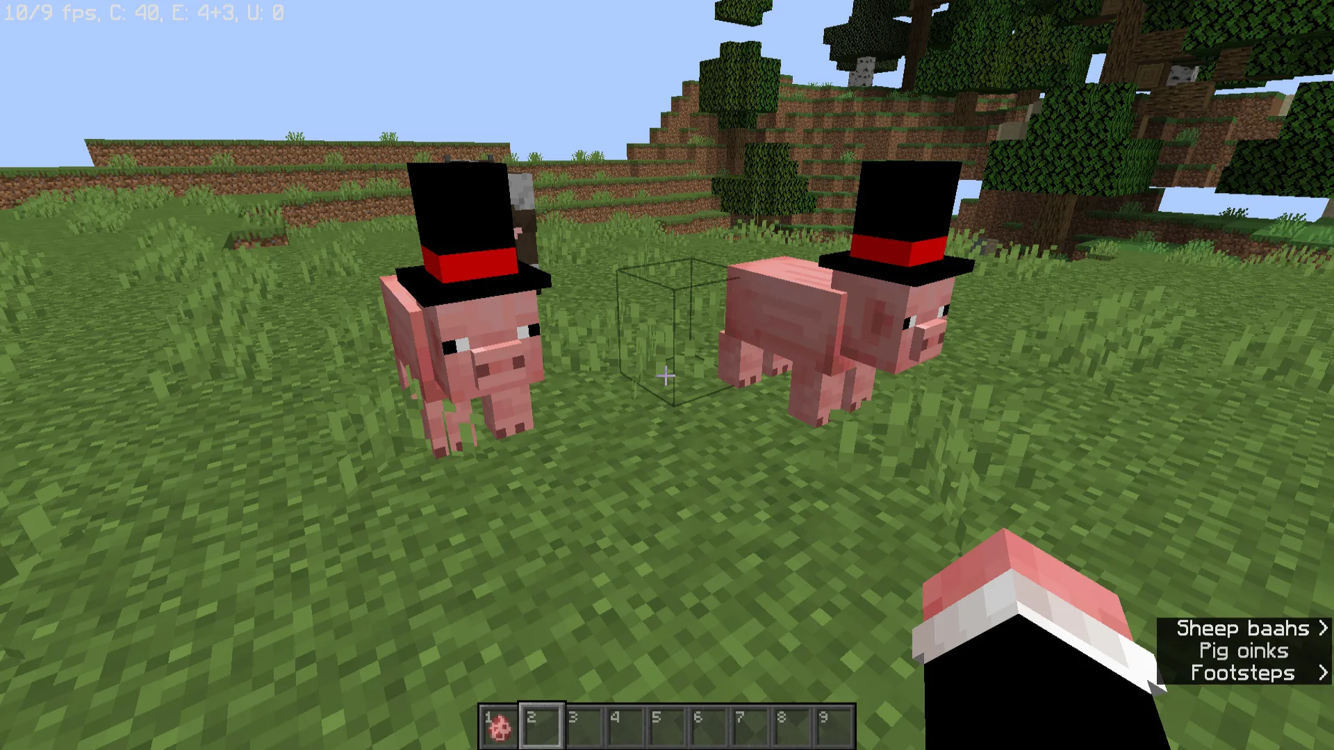 Top Hat Pigs — скриншот 1 (Текстуры, Minecraft)
