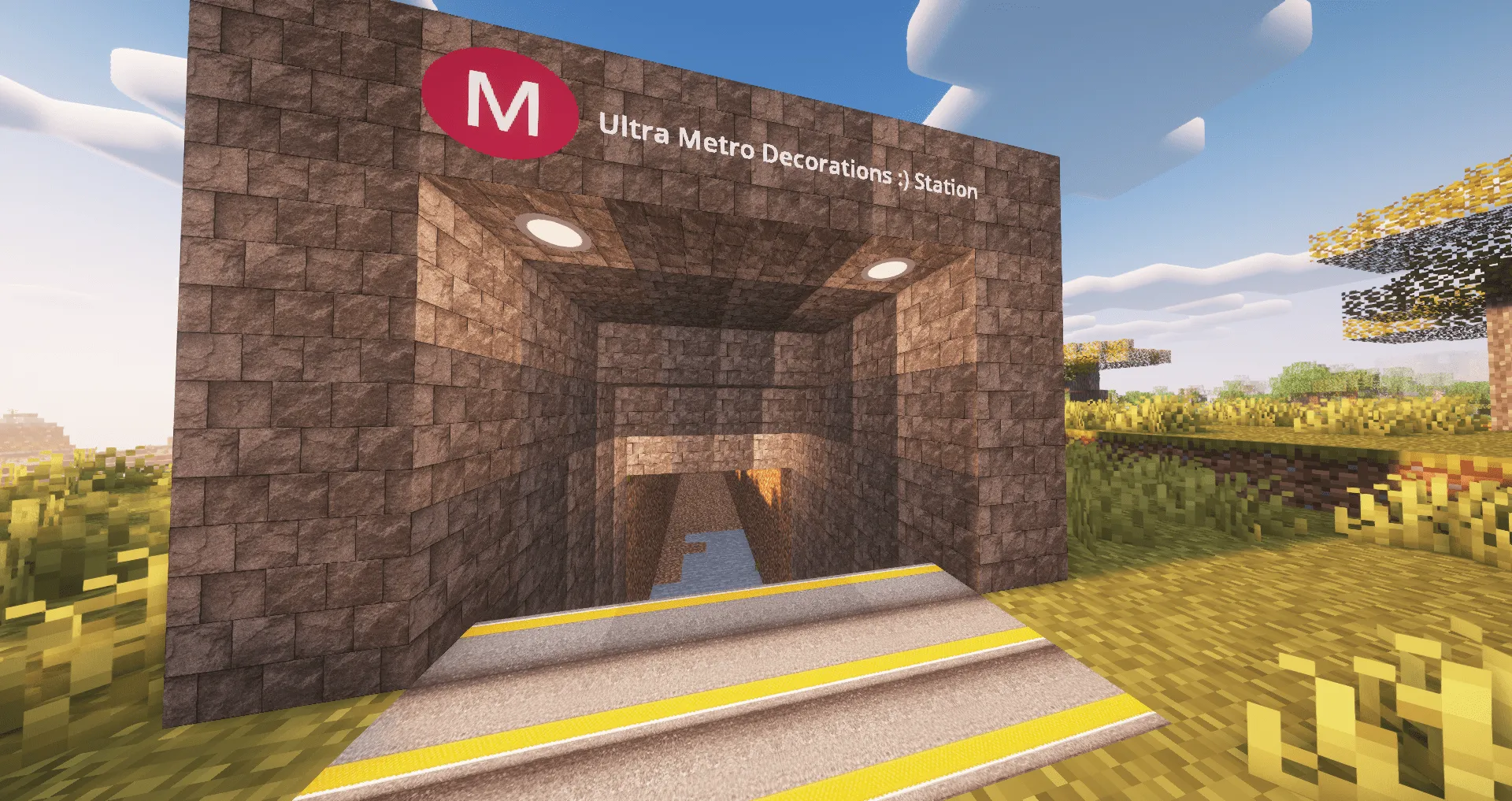 Ultra Metro Decorations, Моды, Minecraft