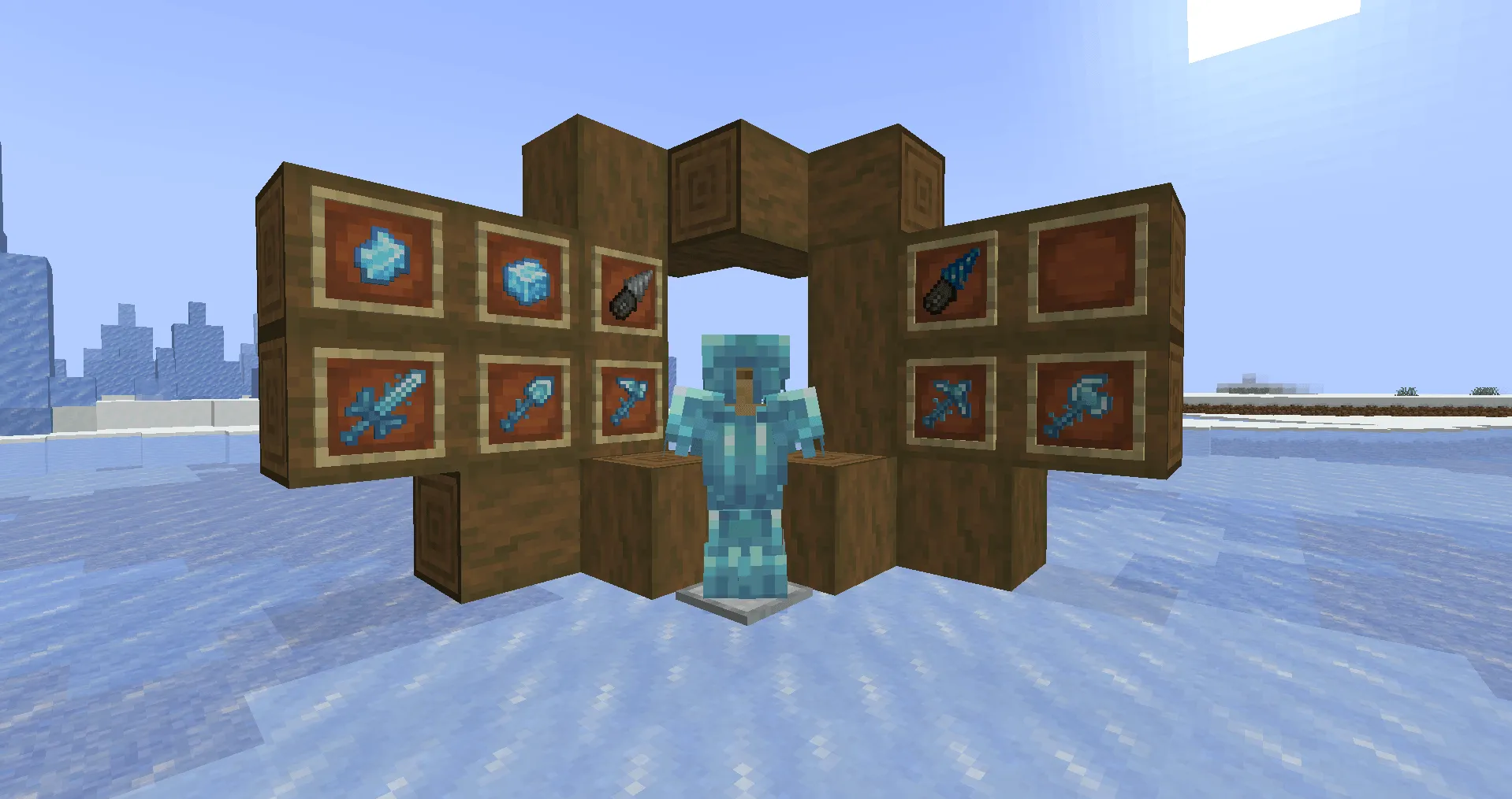 Glacier Gear — скриншот 5 (Моды, Minecraft)