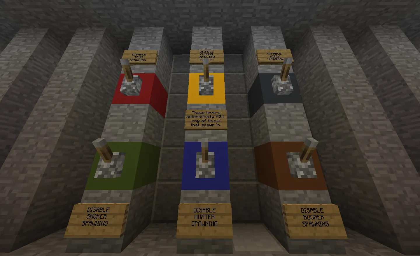 Iris, Карты, Minecraft