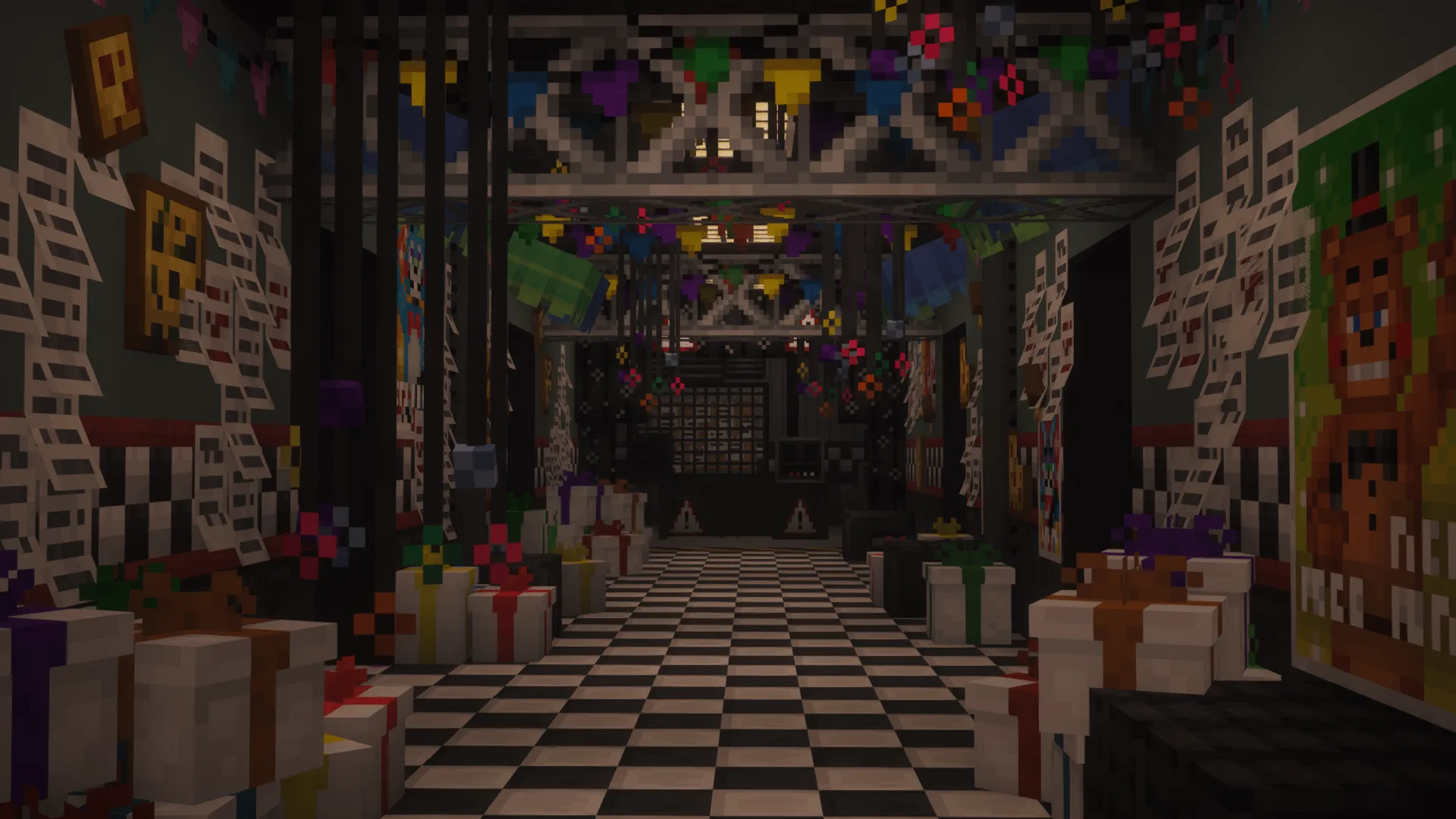 GoldGrave2007 FNaF Map (CANCELLED) — скриншот 5 (Карты, Minecraft)