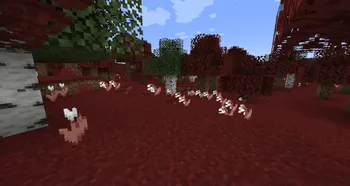 Actual Red Foliage — скриншот 2 (Текстуры, Minecraft)