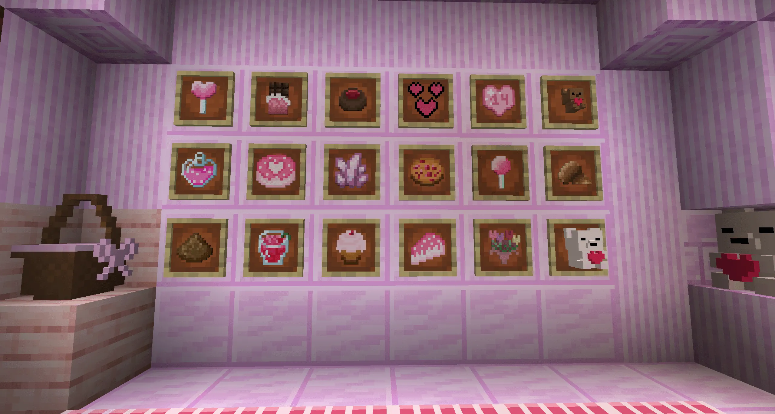 Valentine's Heart |  Make your Valentine's Day special, Моды, Minecraft